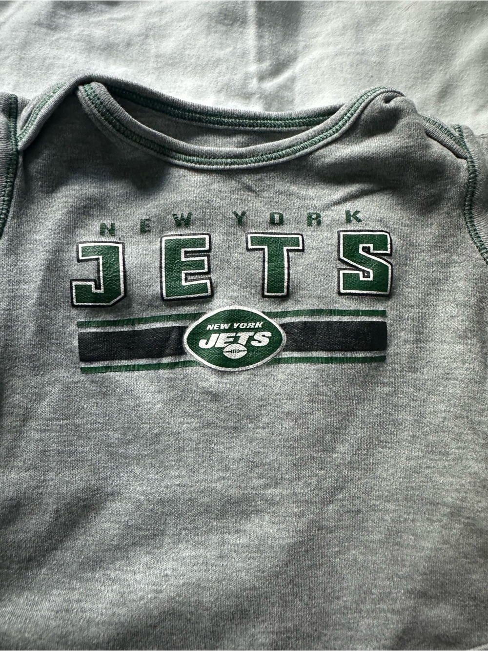 NFL NY Jets Onsie + Cat & Jack Pants Size 12 Months